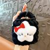 Creativa Cartera Tejida a Mano para Monedas de Muñeca Pequeña, Llavero Colgante, Mini Bolsa de Almacenamiento, Bolsa para Audífonos, Adornos Colgantes, Pequeños Regalos
