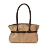 Moda Otoño/Invierno 2026 Elegante Sofisticado Versátil Gamuza Simple Estilo Coreano Bolso de Hombro Único Bolso de Axila