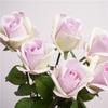 Ramo de simulación de rosas con motivos retro europeos para mueble de TV, adornos florales decorativos para boda, rosas al por mayor