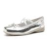 Sapatilhas Rasas Versáteis de Bico Quadrado Estilo Francês, Novos Sapatos Femininos Primavera/Verão 2026, Planos e Confortáveis