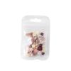 Joias para arte em unhas com rosas esculpidas macias, explosões mistas de resina, flores sizzy, decoração requintada e doce para unhas esculpidas no atacado