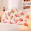 Cojín de cabecera estilo crema para dormitorio estudiantil, respaldo de cama suave para dormitorio, protector de cintura anti-colisión para tatami, respaldo grande