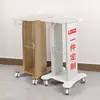 Carrinho de Instrumentos de Beleza Acrílico Carrinho de Salão de Beleza Carrinho Base com Suporte de Bolhas Pequenas Ampliação