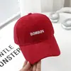 Sombrero cepillado estilo americano para hombre, gorra de béisbol moderna con bordado de letras y visera para mujer, gorra versátil casual de pico de pato con visera curva para primavera y otoño