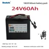 Paquete de Batería de Litio 25.2V 60Ah 6S6P Celdas de Batería Nuevas de Larga Duración Rendimiento Estable Duradero Amplia Aplicabilidad