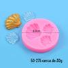 Molde de bolo flip candy diy série vida marinha decoração de bolo estrela do mar concha de concha chocolate molde de silicone