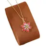 Cristal Austriaco Gema Nuevo Producto Collar Shijia Flor Idyllia Pulsera Dopamina Aretes Anillo Exquisito