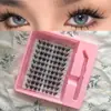 Set de Pestañas Postizas Transfronterizo, Gran Capacidad, Nuevo Estilo Chino Imitación Zorro Perro Maquillaje, Popular Individuales Agrupados, Natural y Fotogénico, Suave