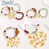 Aleación Esmalte Oro Brillante Estilo Chino Retro Joyería Bolsa de la Suerte Colgante Pequeño DIY Accesorios para Joyería Hecha a Mano Adorno Colgante