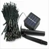 Suministro directo de fábrica luces de cadena solares luces decorativas para patio de vacaciones de Navidad luces LED de cadena impermeables para exteriores para césped