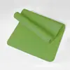 Tapete de Yoga TPE Antiderrapante Tapete Espesso para Fitness Absorção de Choque Silenciosa Tapete para Pular Corda Dança em Casa Venda por Atacado de Fábrica