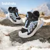 Zapatos Infantiles Balabala Kidsren, Botas Deportivas Infantiles para Niños y Niñas, Caña Baja, Forro de Felpa, Transpirables, Botas de Invierno 2025, Botas de Algodón Antideslizantes