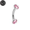 Anillos para Labios en Forma de C Herradura Populares Europeos y Americanos Transfronterizos, Pendientes, Joyería para Piercings, Joyería para Piercings Corporales Venta al por Mayor