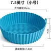 Freidora de Aire Bandeja de Silicona para Hornear Horno Bandeja Universal para Hornear Silicona de Grado Alimenticio Sartén para Barbacoa Molde para Pastel Molde para Hornear