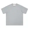 Diseño de Bordado de Parche Retro Americano Camiseta Personalizada de Verano para Hombre Cuello Redondo Manga Corta Moda 2026 Manga Media