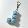 Chaveiro Botão Luminoso de Patinha de Gato Chave de Teclado Switch Tecla de Teclado Brinquedo Descompressão Pingente de Bolsa Chaveiro