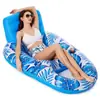 Piscina Transfronteiriça Pvc Inflável Boia Flutuante Dobrável Água Folha de Bordo Rede Adulto Lazer Cadeira Espreguiçadeira Cama Flutuante Boia