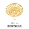 UMC7 Venta al por mayor Cesta tejida pura hecha a mano Plato para freír tempura Cesta de frutas Recipiente para frutas Cesta de bambú Plato para pasteles Fruta