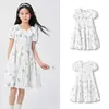 [Mismo Estilo en Centros Comerciales] Faldas para Niñas y Vestidos para Niños Balabala 2025 Nuevo Vestido de Princesa de Verano con Mangas Abullonadas