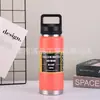 Garrafa de Água para Montanhismo Esportivo, Garrafa de Viagem Grande Capacidade para Ciclismo ao Ar Livre, Caneca Térmica Portátil de Aço Inoxidável 304 da Amazon