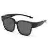 Gafas de Sol Portátiles de Alta Gama Estilo Nuevo para Conducir, Gafas de Sol Polarizadas con Montura Cuadrada Anti-UV, Venta Directa del Fabricante
