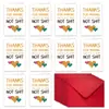 Novo Conjunto de Envelopes para Cartão de Agradecimento de Aniversário Grande (1 Peça) para Colegas Envirem Cartões de Agradecimento de Aniversário para Colegas
