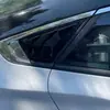 22 Deflector de ventana trasera Mondeo suministros para coche modificación adecuado para Ford Mondeo ventana trasera triángulo pilar D branquias de tiburón