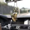 Novo Pingente Criativo de Galho de Veado Transfronteiriço Ornamento Acrílico Plano para Pendurar no Carro Chaveiro de Mochila Decoração Presente
