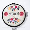 Bolsa aislante para tortilla redonda con estampado bolsa aislante para pastel de papa mexicano bolsa aislante eficaz bolsa de almuerzo