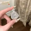 Nova Colar Pingente Buda de Calcedônia Verde Natural de Alta Qualidade Estilo Chinês para Mulheres, Pingente Buda Maitreya Verde Claro Comparável à Jadeíta