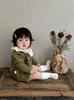 Traje de Otoño para Bebé Ropa Coreana para Salidas de Primavera de Niña Ropa Súper Linda para Gatear Conjunto de Dos Piezas Chaqueta Suéter Ropa para Bebé