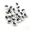 Popular Europeu e Americano Taiji miçangas de cerâmica mole material para DIY acessórios pulseira redonda com miçangas acessórios Yin e Yang baguá miçangas soltas