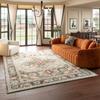 Alfombra persa vintage estilo americano, antideslizante, plegable, de TPR, para sala de estar y dormitorio, con paño de lavado transfronterizo de Amazon