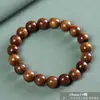 Pulseiras de Madeira Huanghuali Atacado, 108 Contas, Pulseiras de Madeira Unissex, Contas de Oração Budistas de Madeira de Rosewood, Venda Direta do Fabricante