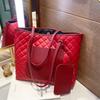 Bolsa feminina 2023 novo comércio exterior rombic mãe e mãe grande capacidade tote saco feminino saco de compras saco senhoras saco