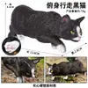 Traje de modelo de gato animal de simulación para niños, juego de gato, gatito, modelo de gatito blanco y negro, juguetes, adornos