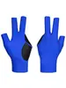 Guantes de Billar Empacados Individualmente Grado de Alta Gama Negros Transpirables Elásticos Sin Dedos Antideslizantes Seda de Hielo Privados de Tres Dedos Accesorios de Billar