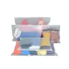 Saco Plástico Fosco com Zíper Saco para Embalagem de Roupas Saco de Embalagem Plástico Saco Fosco Translúcido com Zíper Saco Ziplock