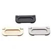 Moderno Simple Alambre Dibujado Aleación de Zinc Dorada Sin Taladro Puerta de Gabinete Tatami Cajón Puerta Invisible Manija Oculta Manija Plana