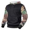 Comercio Exterior Marca de Moda Europea y Americana Suéter Camuflaje Otoño e Invierno Chaqueta con Capucha de Manga Larga para Hombre Sudadera con Capucha de Felpa por Transferencia de Calor