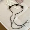 Cuerda de cintura trenzada con cuentas de estilo étnico bohemio para mujer, versátil, estilo Ins, accesorios de moda para el cabello con cinturón para vestido