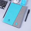 Bloco de Notas de Couro Simples Personalizado para Negócios Caderno de Folhas Soltas para Estudante Papelaria de Escritório Livro de Contas Manuais Livro de Contas Manuais A4