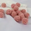 Bolas de Hilo de Poliéster de 15/20 mm Accesorios para Manualidades Colgantes de Pompones Decoración Accesorios para Ropa Bolas Redondas Materiales para Pompones