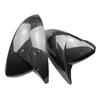 Adecuado para 20 Angkesela Cubierta de Espejo Retrovisor Patrón de Fibra de Carbono Carcasa de Espejo Retrovisor con Bocina Negro Brillante Coche Decorativo
