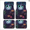 Alfombrilla de coche para Amazon temu, popular para Halloween, resistente a la suciedad, resistente al desgaste, fácil de cuidar, juego de cuatro piezas, generación de etiquetas
