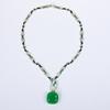 Moda Transfronteriza Estilo de Diseño Geométrico Conjunto Lujo Ligero Personalidad Versátil Artístico Literario Collar para Mujer Joyería para Mujeres