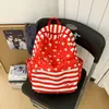 Mochila Listrada Estilo Coreano Estilo Academia Ensino Fundamental Ensino Médio Viagem Ultraleve Outono Passeio de Estudo Mochila Bonita à Prova d'Água