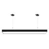 Tubo Cuadrado Luz Tira de LED Tubo Cuadrado de Aluminio Luz Especial Rejilla de Techo Comercial Súper Brillante Gimnasio Oficina Luz Colgante