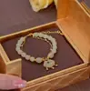 ¡Dulces Burbujas! Pulsera Simple con Cuentas Transparentes para Mujer 2025 Nueva Pulsera de Hada estilo ins Han Feng Frío