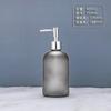 Comércio Exterior Frasco Preto Fosco para Álcool em Gel Frasco de Vidro para Álcool em Gel Frasco de Sabão Frasco de Vidro para Álcool em Gel de Cozinha Reembalado